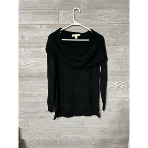 MICHAEL Kors‎ Cowl Neck Sweater Black size Medium MK